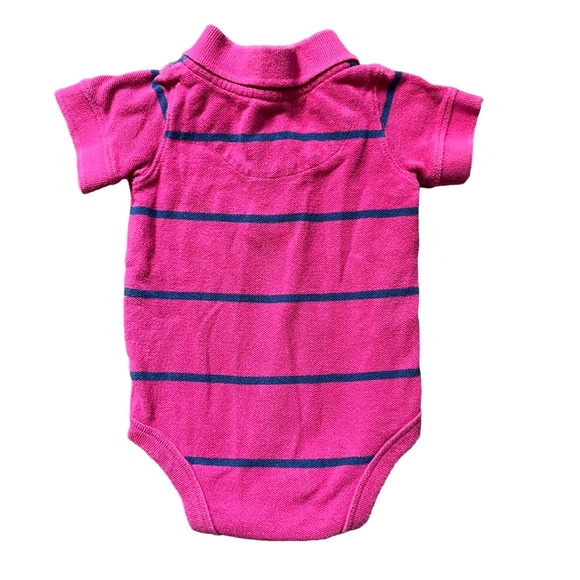 3 Gap Spring Boy Onesies / Bodysuits & 1 Carter's Tan Corduroy Pants, Size 6M - Picture 6 of 10